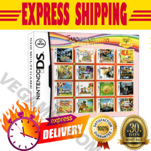 208 In 1 Video Game Compilation For DS/3DS/2DS Console