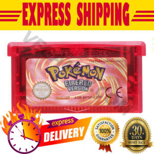 Pokemon Fire Red ESP Game Boy Advance GBA