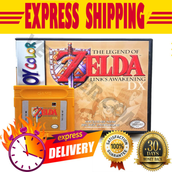 Zelda DX – Links Awakening Gameboy Color GBC –